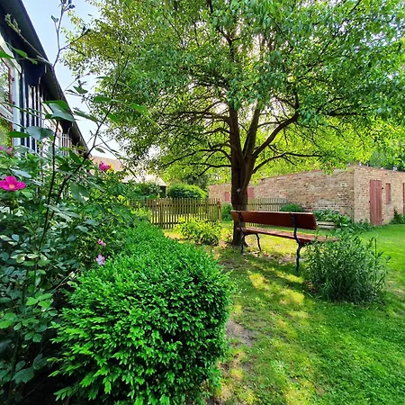 Pommernhaus Charmantes Colonistenhaus, Kamin, Ruderboot